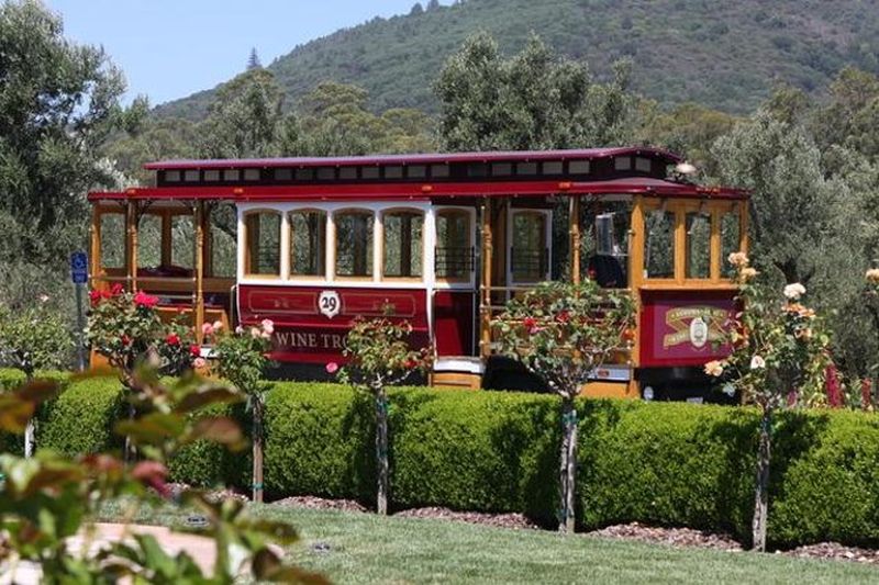 Tour en tramway des vins dans la vallée de Sonoma