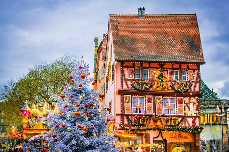 Excursion aux marchés de Noël d'Alsace depuis Strasbourg