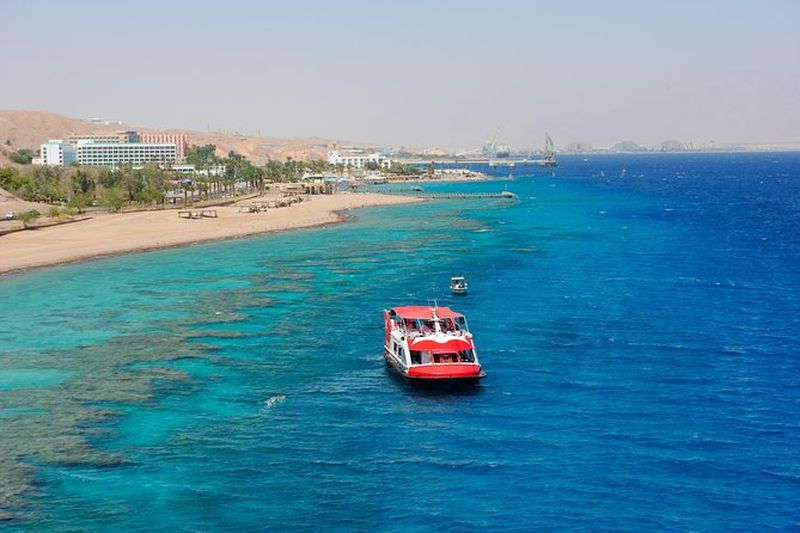 Billet Balade en bateau à fond de verre à Eilat