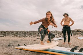 Cours de surf à Fuerteventura