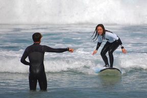 Cours de surf pour débutants à Fuerteventura