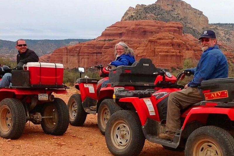 Balade en quad dans le canyon de Sedona