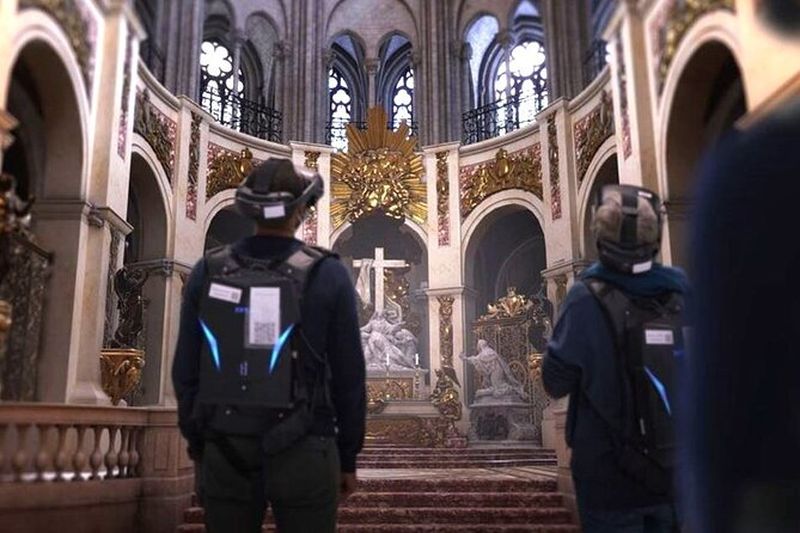 Visite en réalité virtuelle de Notre-Dame de Paris