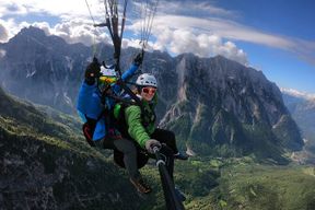 Vol en parapente à Bovec