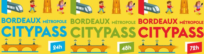 Bordeaux City Pass with validity 24h, 48h, 72h or 96h