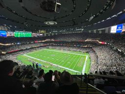 Billet pour un match de football des New Orleans Saints au Caesars Superdome