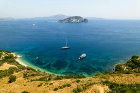 Croisière familiale sur l'île aux tortues à Zakynthos avec plongée libre