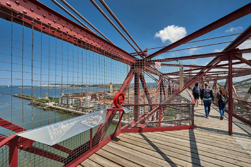 Visite en petit groupe du pont Getxo et Bizkaia