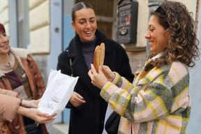 Petit-déjeuner traditionnel Maritozzi et repas le midi léger à Trastevere