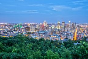 Visite nocturne panoramique de Montréal