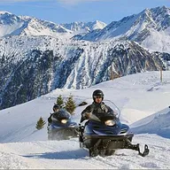 Randonnée en Motoneige à Courchevel