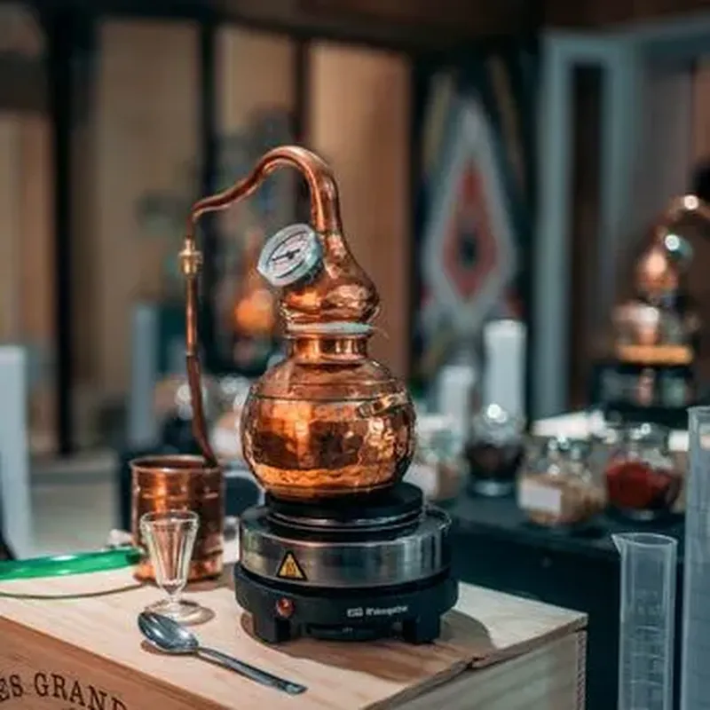 Atelier de Distillation de Gin près de Bordeaux