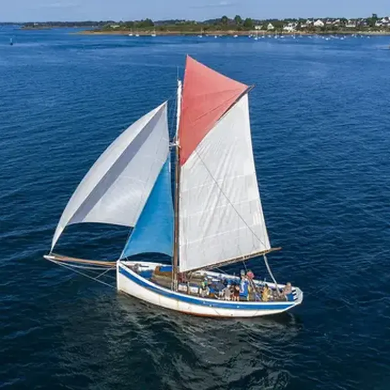 Balade en Langoustier vers l'île de Houat et Hoedic
