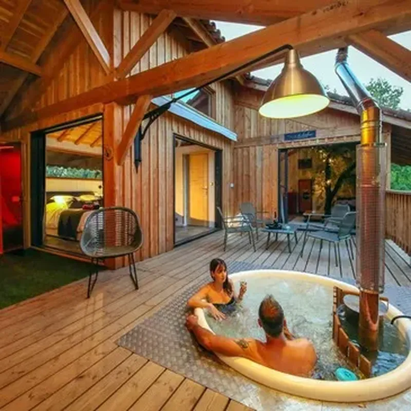 Billet Cabane dans les Arbres avec Spa près d'Albi