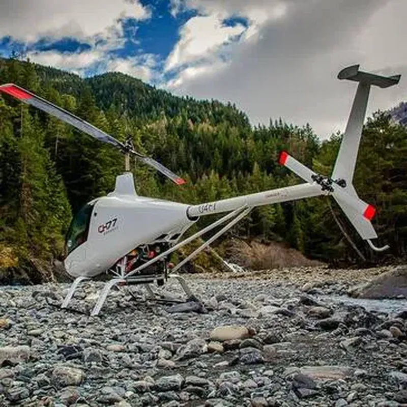 Baptême en Hélicoptère ULM - Du Lac d'Annecy au Mont-Blanc