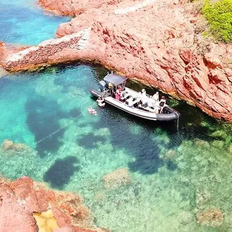 Balade en Bateau à Saint-Raphaël - Calanques de l'Estérel
