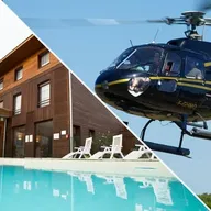 Week End à Arcachon - Survol de la Dune du Pilat en Hélicoptère