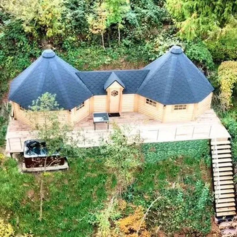 Nuit en Cabane avec Spa Privatif près de Strasbourg