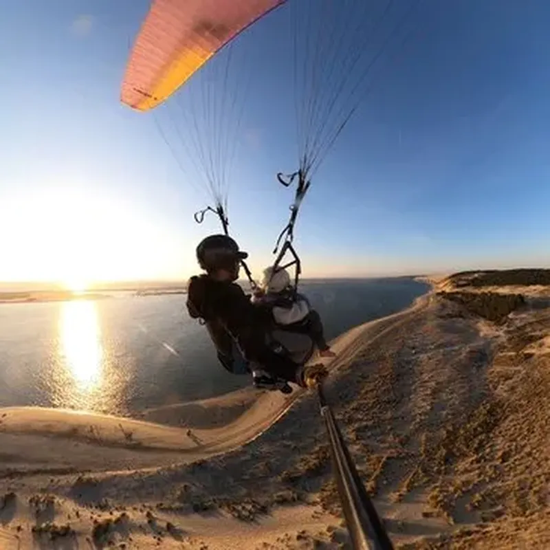 Baptême en Parapente à Arcachon - Dune du Pilat