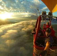 Vol en Montgolfière - Survol du Lac de Serre-Ponçon