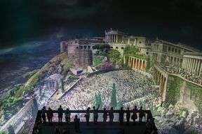 Musée de Pergame - Le Panorama : exposition de Yadegar Asisi