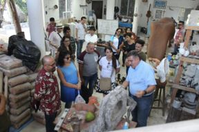 Musée des arts sous-marin MUSA à Cancun  : centre d'accueil