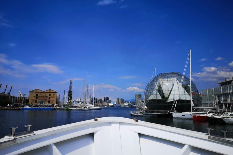 Visite du port de Gênes en bateau