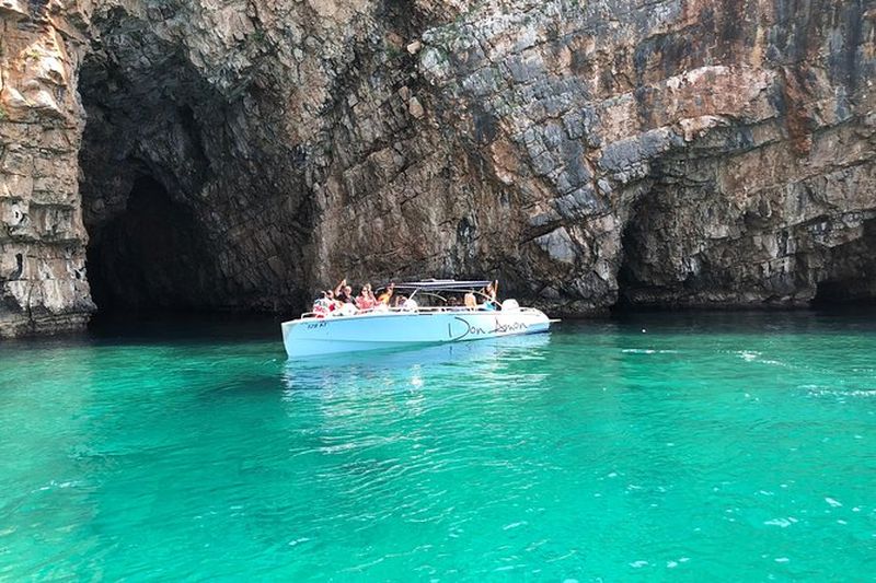 Billet Notre-Dame-du-Rocher et Grotte bleue : visite en bateau à Kotor