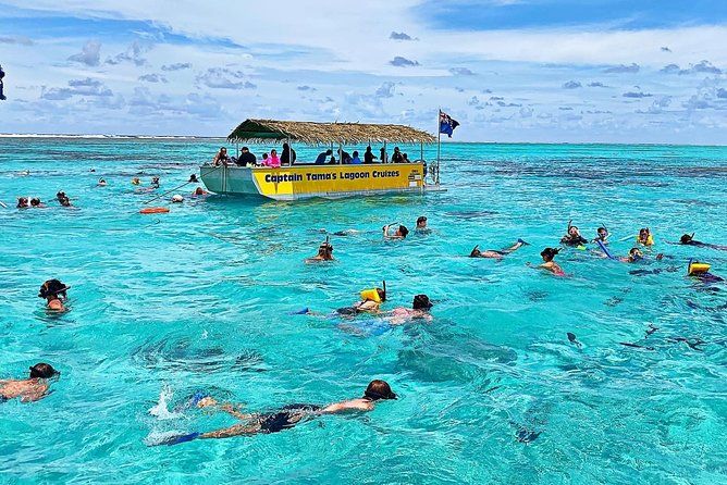 Billet Croisière déjeuner d'une demi-journée au lagon de Muri avec plongée en apnée