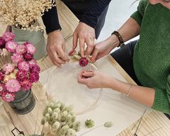 Atelier - Composez votre couronne de fleurs séchées