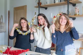 Atelier - Créez votre couronne de fleurs séchées