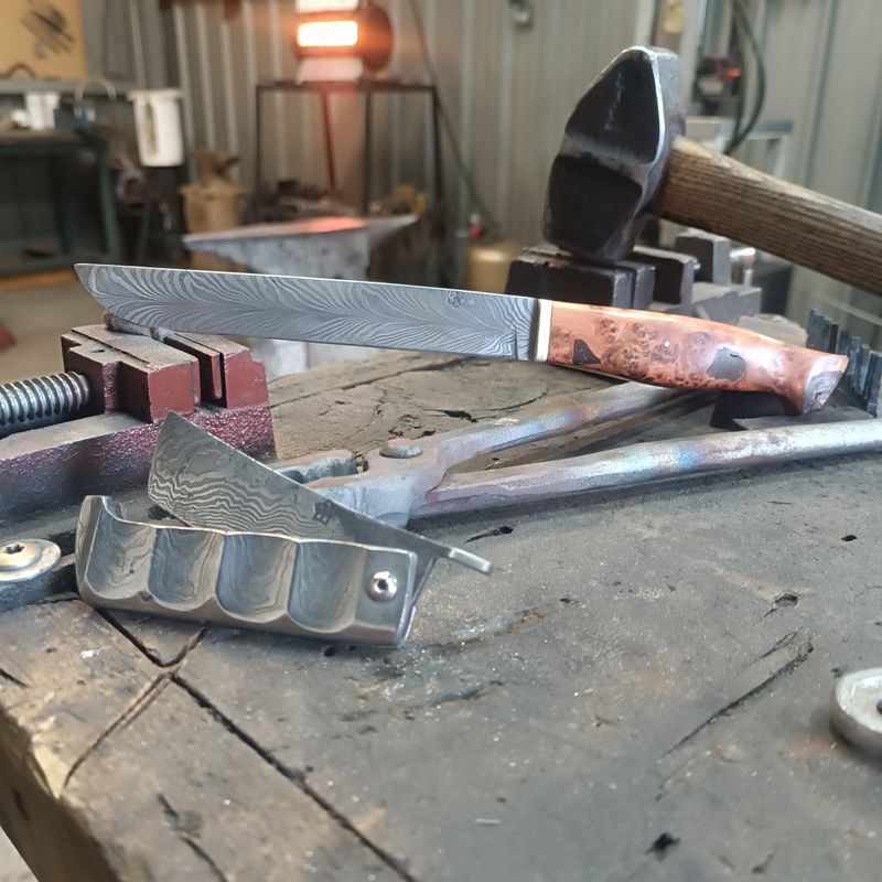 Forgez votre couteau Damas