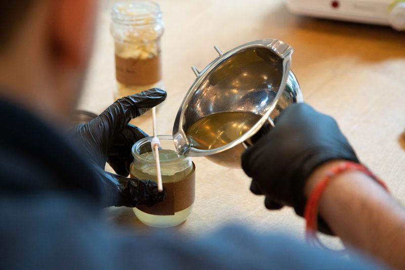 Réalisez votre bougie végétale parfumée